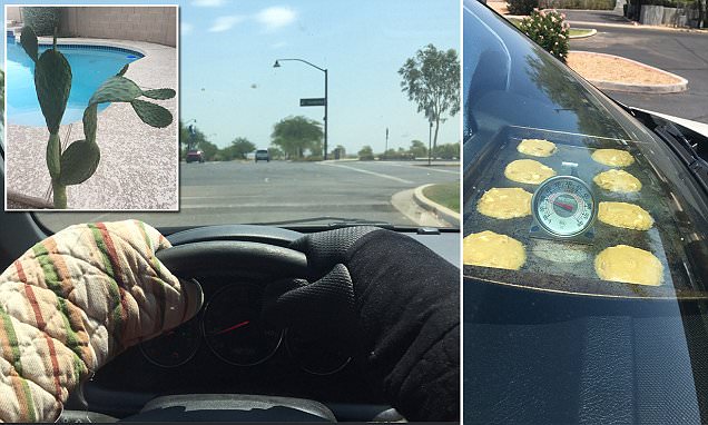 Phoenix is melting! Pictures reveal how Arizona is so…