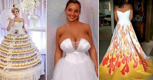 15 Wedding Dress Fails Which Will Make These Brides…