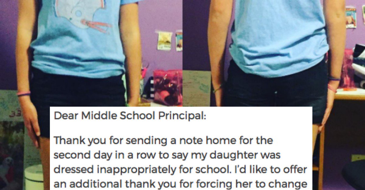 Mom Sends Letter To Principal Who Sent Her Daughter…