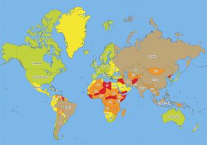 worlds most dangerous countries
