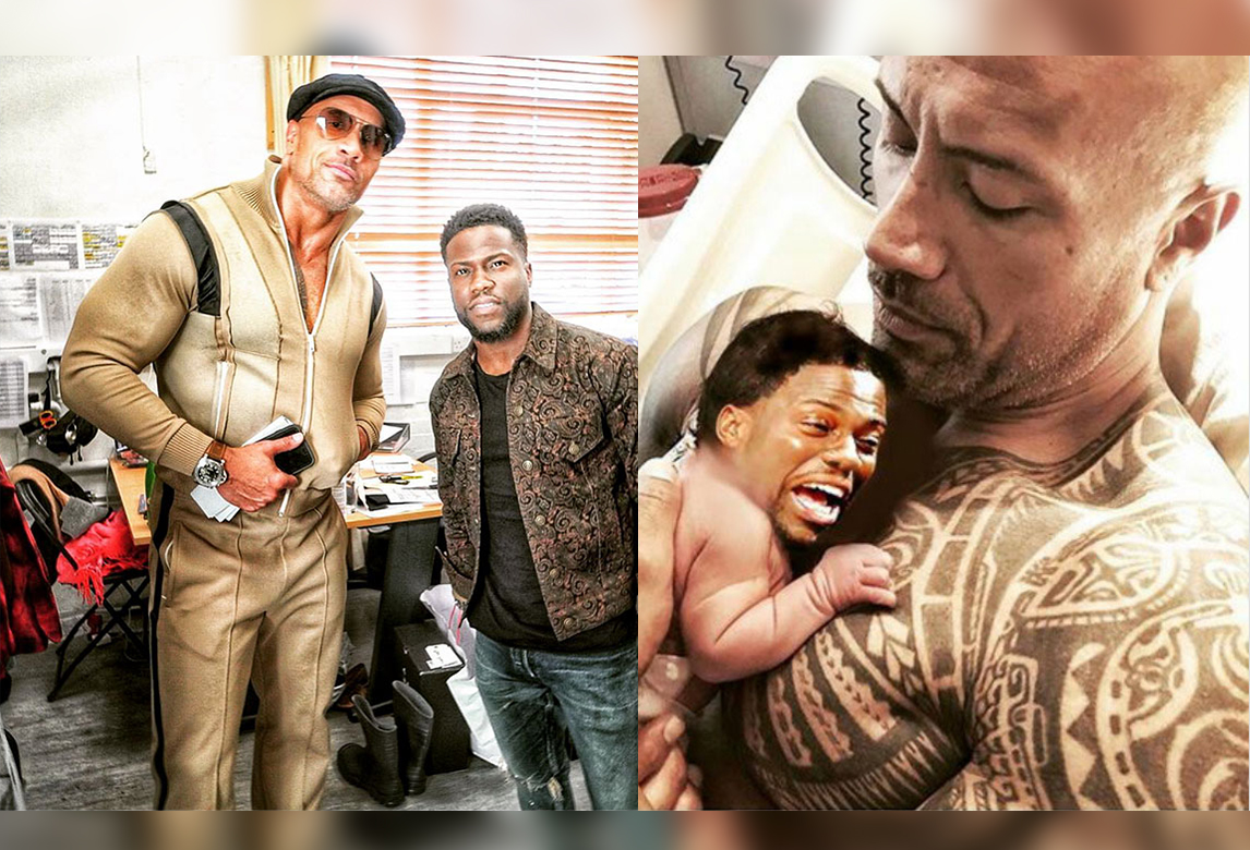 The Rock And Kevin Hart Are Full-On Bromancing And Trolling…