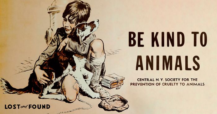Posters From The Great Depression Era That Promoted Kindness Towards Animals